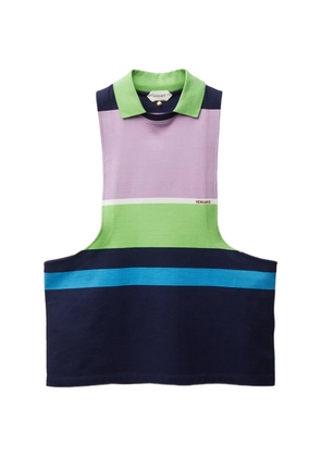 Versace striped top - Blue