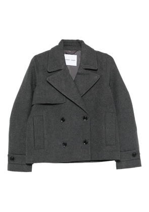 SAMSOE SAMSOE wool-blend jacket - Grey