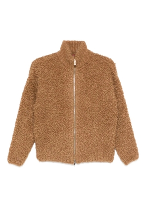 Max Mara Oggetti zip-up cardigan - Brown