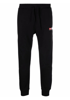 Diesel P-Tary-Div logo-embroidered track pants - Black