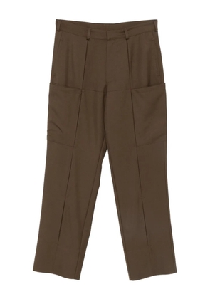 NotRainProof panelled trousers - Brown