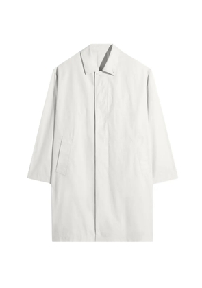 LEMAIRE classic woven car coat - Neutrals