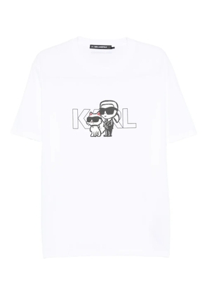 Karl Lagerfeld graphic-print t-shirt - White
