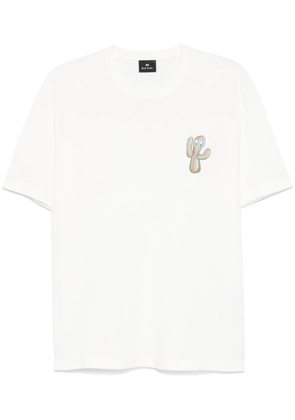 PS Paul Smith cactus-print T-shirt - White