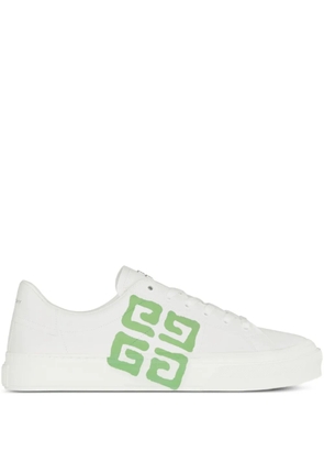 Givenchy City Sport logo-print lace-up sneakers - White