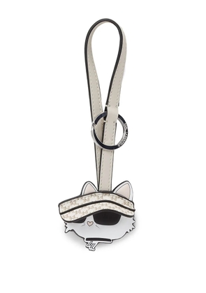 Karl Lagerfeld Ikon Choupette keychain - Grey