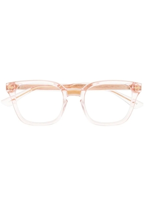 Gucci Eyewear rectangle-frame glasses - Pink