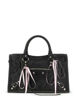 Balenciaga small Le City leather tote bag - Black