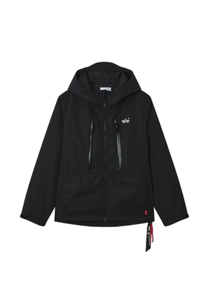 izzue hooded zip jacket - Black