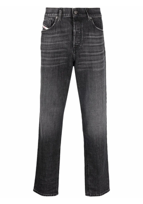 Diesel D-Fining tapered whisker jeans - Black