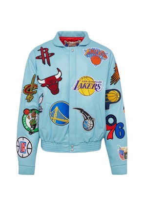Jeff Hamilton x NBA Collage jacket - Blue