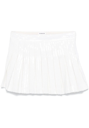 P.A.R.O.S.H. sequinned mini skirt - Neutrals