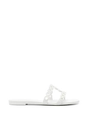 Aquazzura Infinity chain-detail sandals - White