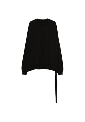 Rick Owens DRKSHDW Hun tie-detail sweatshirt - Black
