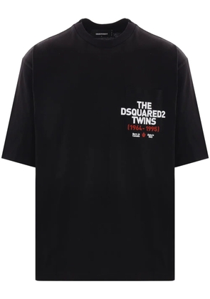 DSQUARED2 logo-print T-shirt - Black