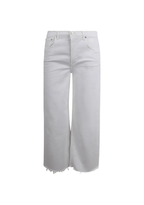 Citizens of Humanity Lyra wide-leg cropped jeans - White