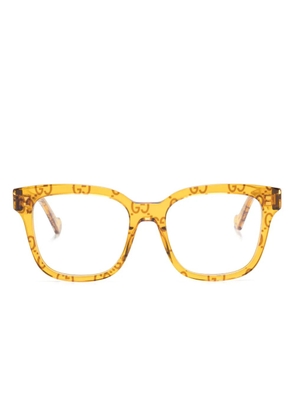 Gucci Eyewear square-frame sunglasses - 012 YELLOW