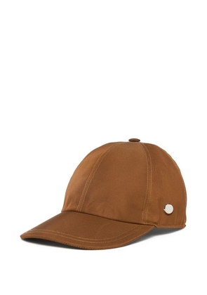 Stella McCartney panelled baseball cap - Brown