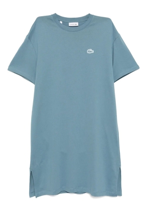 Lacoste cotton-jersey T-shirt dress - Blue