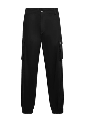 Philipp Plein cargo straight trousers - Black