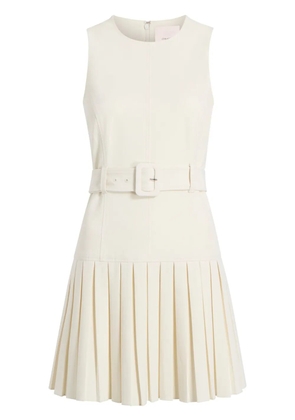 Cinq A Sept pleated-skirt dress - White