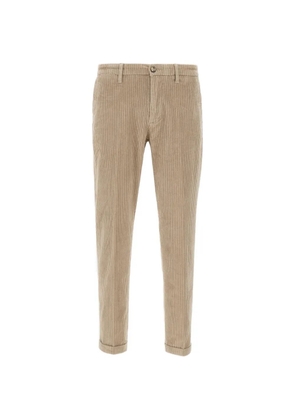 Re-Hash corduroy logo trousers - Neutrals