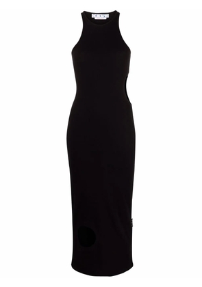 Off-White cut-out midi dress - Black