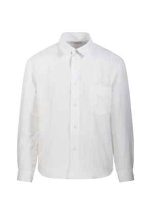Lardini front-pocket shirt - White