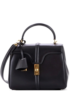 Celine Pre-Owned 16 Top Handle Bag Smooth Calfskin Small satchel - Black