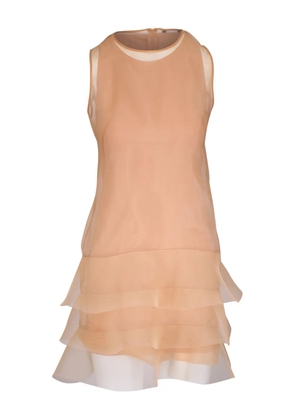 Akris Hatband Waves dress - Neutrals