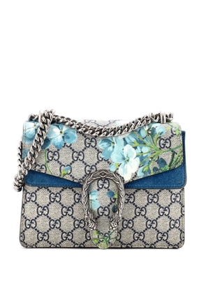 Gucci Pre-Owned Dionysus Bag Blooms Print GG Coated Canvas Mini shoulder bag - Blue