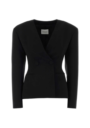 THE ANDAMANE Venusta twill jacket - Black