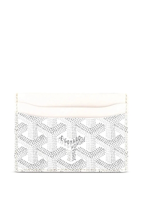 Goyard Pre-Owned Saint Sulpice Coated Canvas card holder - White