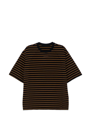 CROQUIS stripe print T-shirt - Blue