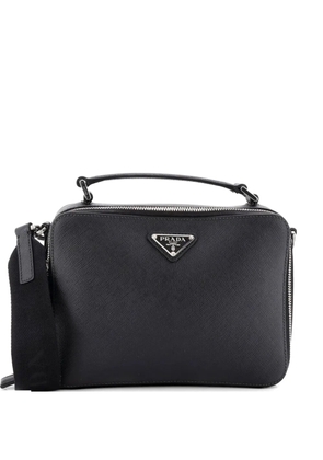 Prada Pre-Owned Brique Saffiano Leather Small crossbody bag - Black