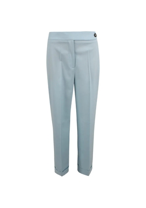 Antonio Marras mid-rise cuffed trousers - Blue