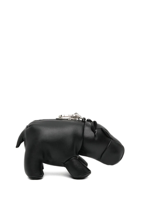 Maison MIHARA YASUHIRO hippo pendant shoulder bag - Black