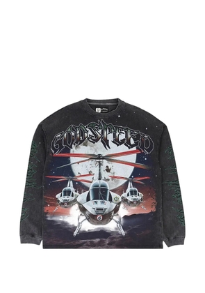 GODSPEED long-sleeve graphic sweatshirt - Grey