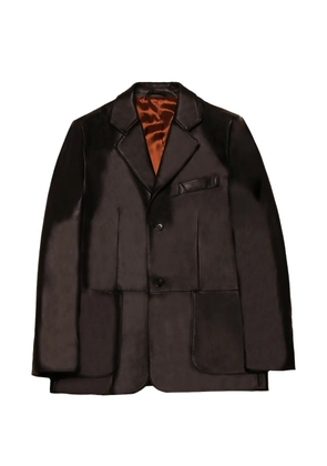 Paura pocket blazer - Brown