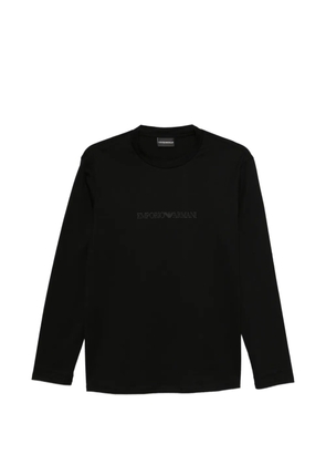 Emporio Armani long-sleeve T-shirt - Black