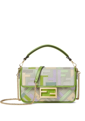 FENDI mini Baguette tote bag - Green