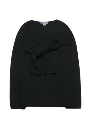 Comme Des Garçons Shirt extra-sleeve crew-necksweater - Black
