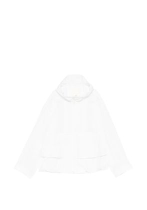 JNBY drawstring-hem hooded jacket - Green