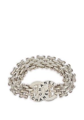 CHANEL Pre-Owned 1998 CC bracelet - Silver