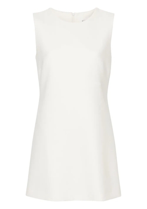 P.A.R.O.S.H. dart-detail sleeveless dress - White