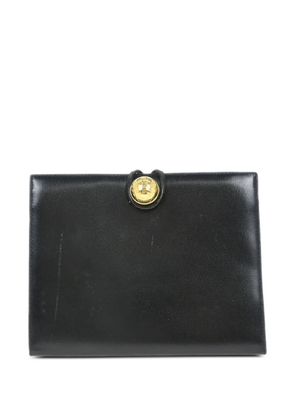Celine Pre-Owned 1990-2000s coin-purse leather wallet - Black