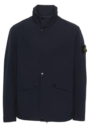 Stone Island zip-up windbreaker - Blue