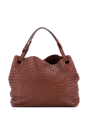 Bottega Veneta Pre-Owned Bella Intrecciato Nappa Medium tote bag - Brown