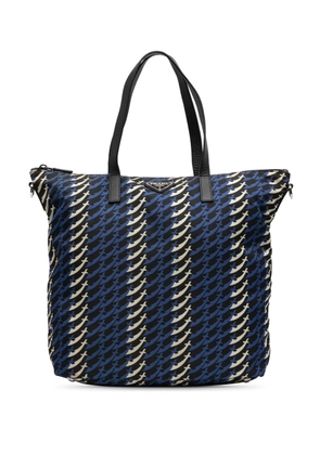 Prada Pre-Owned 2013-2025 Tessuto Stampato satchel - Blue