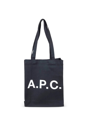 A.P.C. logo tote bag - Black